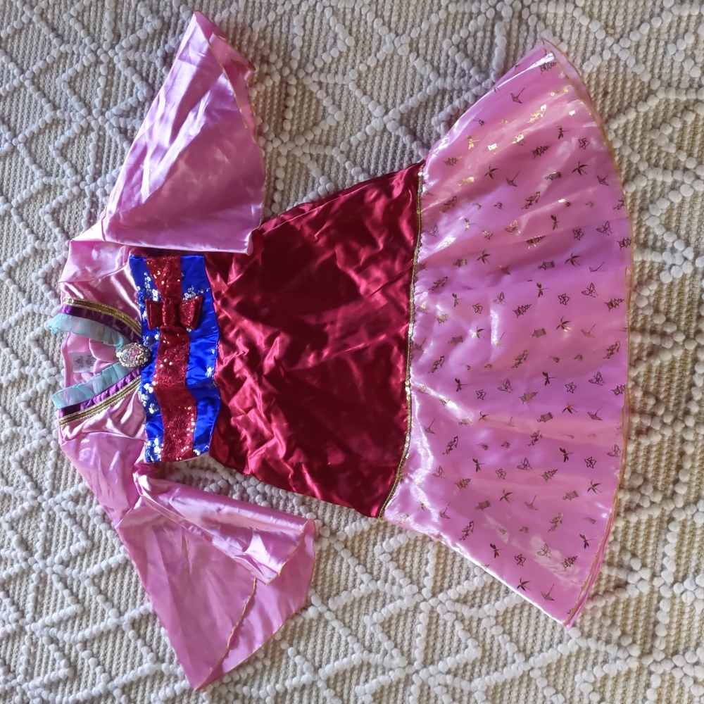 Disney Mulan Costume Dress Girls 5/6